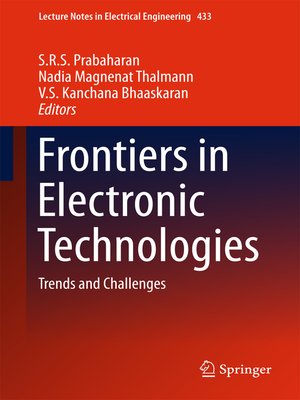cover image of Frontiers in Electronic Technologies